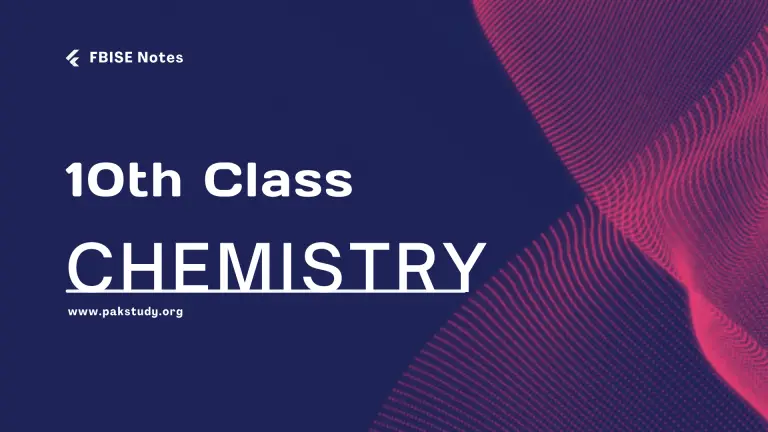 Chemistry 10th Class Pdf